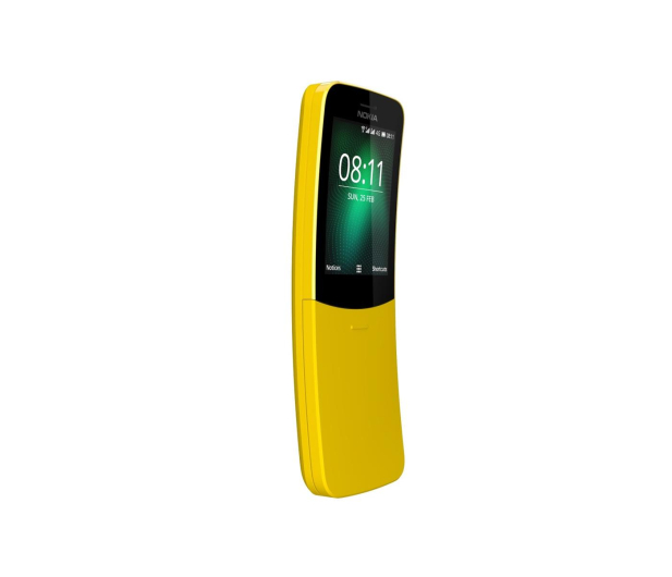 Nokia 8110 Dual SIM żółty - 436692 - zdjęcie 2